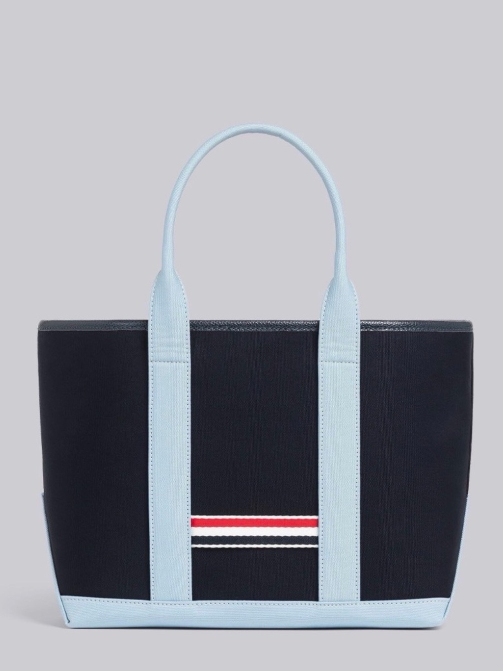 Thom Browne small tote in canvas
